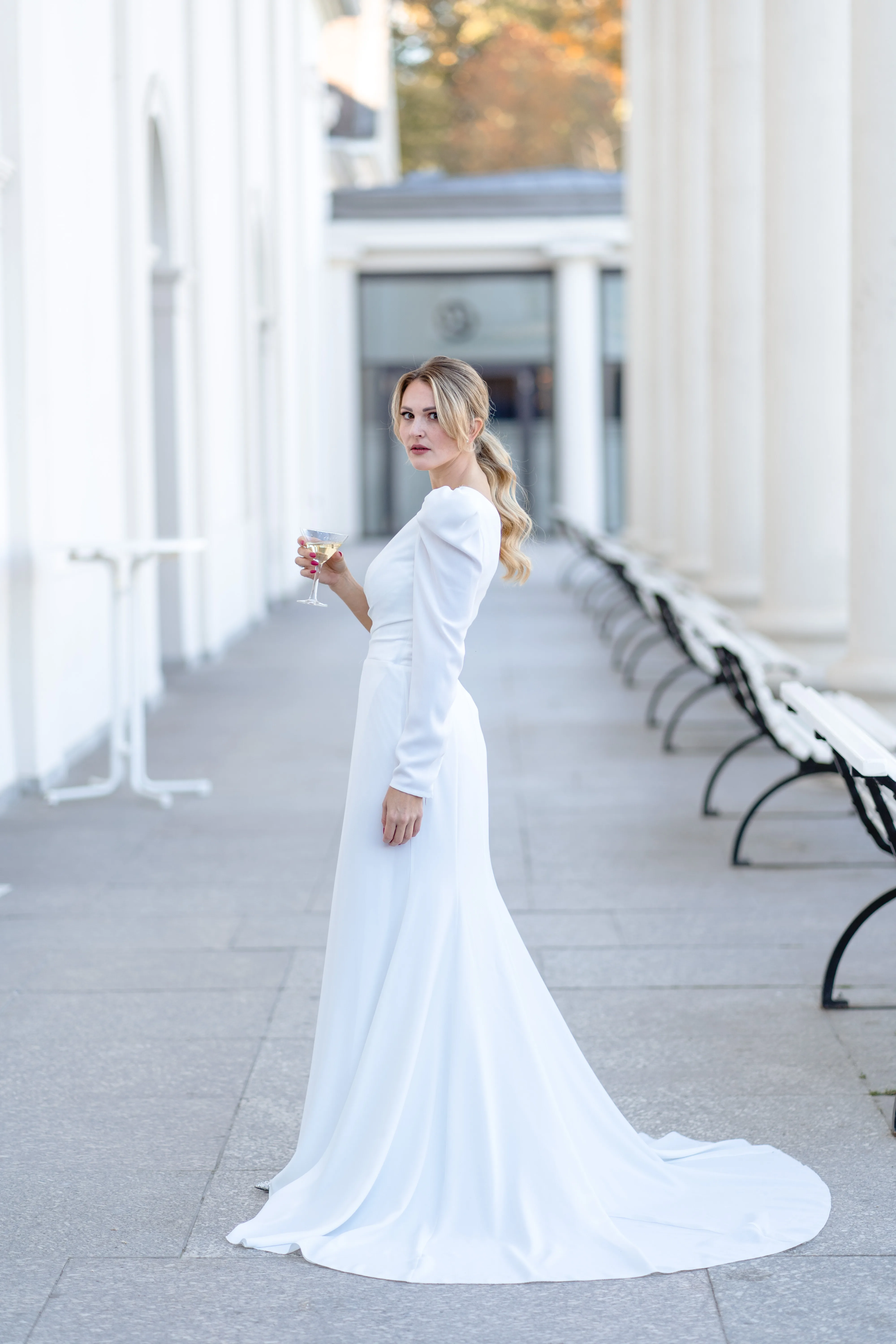 Minimalistisches Brautkleid - Trend 2026